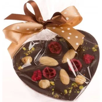 Fitness strava KOVANDOVI Srdce malé z hořké čokolády 125 g