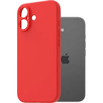 Pouzdro na mobilní telefon AlzaGuard Matte TPU Case pro iPhone 17 červený