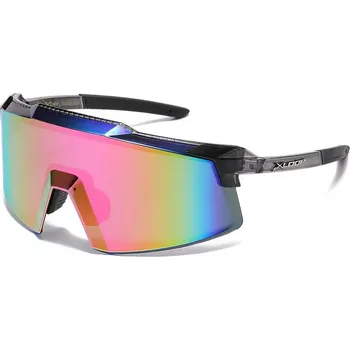 Sluneční brýle Xloop SHIELD WRAP sportovní sluneční brýle Leo Růžové