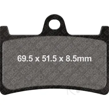 Brzdová destička EBC brzdové destičky Sinter HH EBC APRILIA RS4 50 EURO4 18-19, RS4 50 EURO4 20-21, YAMAHA BT 1100 BULLDOG 02-06, FJR 1300 01-05, FJR 1300 A ABS 03-05, FZ1 1000 S FAZER 06-15, FZ1 1000 N 06-15...