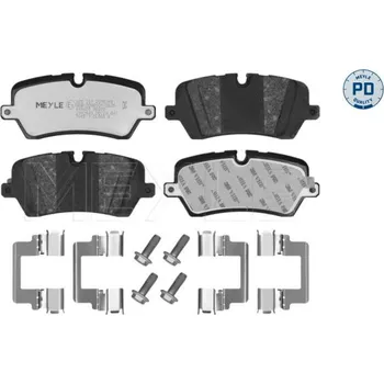 Brzdový systém MEYLE Brzdové destičky 025 257 2016/PD