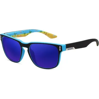 Sluneční brýle KDEAM Andover 6 Black & Pattern / Blue