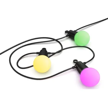 Vánoce Hama Smart WiFi světelný řetěz s 12 LED žárovkami, venkovní, 8 m