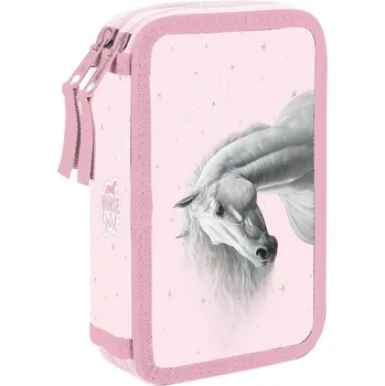 Penál Oxybag - dvoupatrový penál Kůň Romantic
