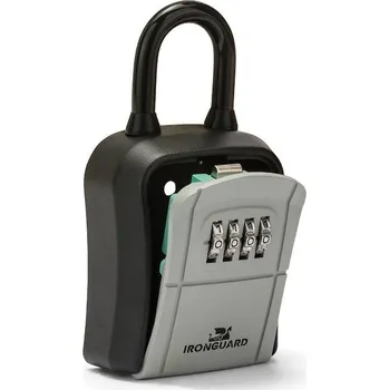 Železářství VELAMP Schránka na klíče IG012 s kódovou ochranou a visacím zámkem