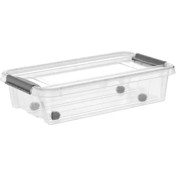 Úložný box Siguro Pro Box Underbed 31 l, 39,5 × 17,5 × 72 cm, Clear