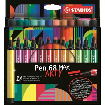 STABILO Pen 68 MAX - ARTY - 24 ks sada