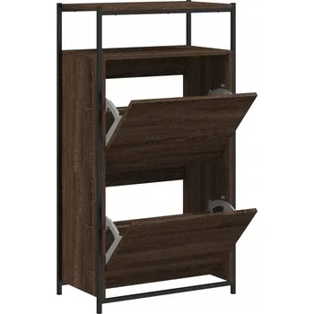 Botník Botník, hnědý dub, 60x34x112 cm