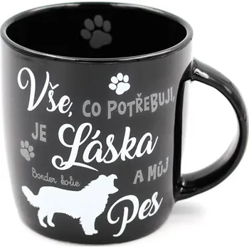 Nekupto Hrnek s potiskem Border kolie