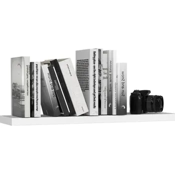 police Polička na zeď 80 cm OLANIRA - bílá