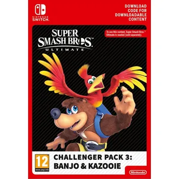Počítačová hra Super Smash Bros. Ultimate: Challenger Pack 3: Banjo & Kazooie (DLC) - Nintendo Switch Digital