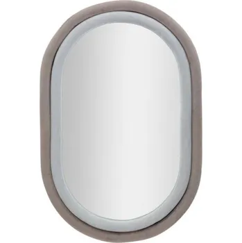 Zrcadlo Mauro Ferretti Nástěnné zrcadlo ve sametovém rámu Antony, 60 × 90 cm