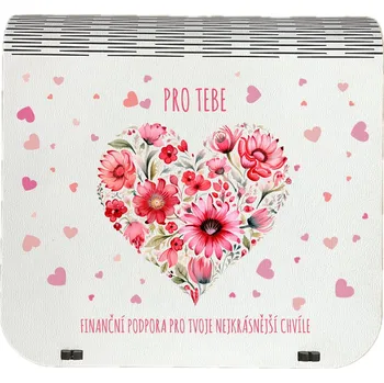 Vánoce Coolkousky Originální dárková krabička na bankovky v injekcích - "Pro Tebe"