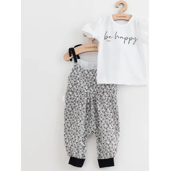 Kojenecká souprava 2-dílná letní dívčí souprava New Baby Be Happy 62 (3-6m)
