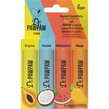 Péče o rty Dr. Pawpaw Flavoured Balm Twist Up Multipack