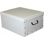 Compactor Anton 50 x 40 x v.25 cm, šedo-bílá