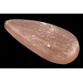 Přírodní kámen Kabošon Orange Selenite č.8493 (42x20x7mm)