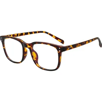 VeyRey Brýle blokující modré světlo hranaté Evelin hnědé