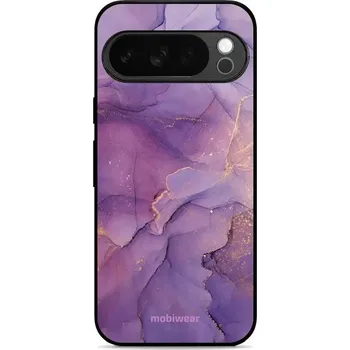 Mobiwear Glossy lesklé pouzdro na Google Pixel 10 Pro fialový mramor