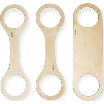 ostatní stavebnice BaaVi Dřevěné mostky Balance Play set 2+1