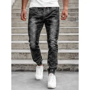 Černé pánské jogger kalhoty Bolf RB9486DT - S