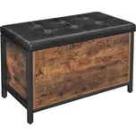 Lavice Stella, 80 cm, hnědá / černá