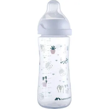 Kojenecká láhev Bebeconfort Emotion Physio White 360 ml, 6 m+
