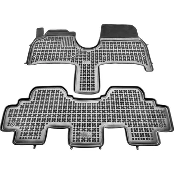 autokoberec Rezaw-Plast, Gumové koberce se zvýšeným okrajem, Peugeot 807, 2002-2014