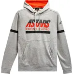 ALPINESTARS mikina Club Hoodie, šedá/černá/červená, velikost M