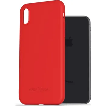 Pouzdro na mobilní telefon AlzaGuard Matte TPU Case pro iPhone X / Xs červený