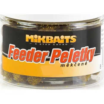 Volný čas Mikbaits Měkčené feeder peletky Pikantní švestka 2 × 50 ml