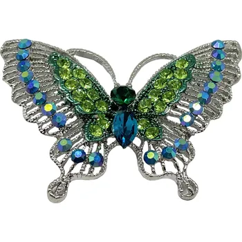 Náramek Coolkousky Brož motýl modrozelený