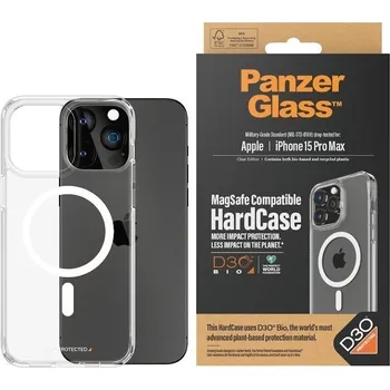 Pouzdro na mobilní telefon PanzerGlass HardCase MagSafe Apple iPhone 15 Pro Max s ochranou vrstvou D3O