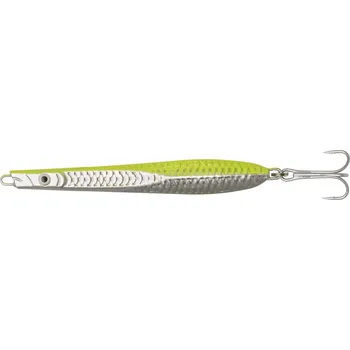 Umělá nástraha Kinetic Pilker Twister Sister 400 g Chartreuse/Silver