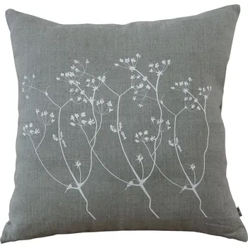 Polštář H&D Polštář s výplní 45x45 cm len potisk