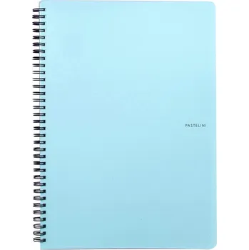 KARTON P+P Pastelini Twin wire A4 PP modrý