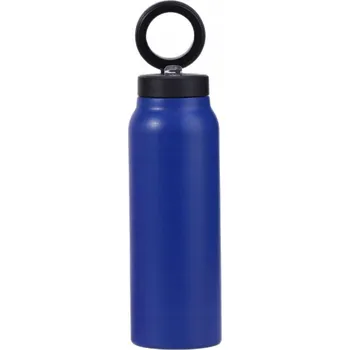 Láhev / kovový lahev na pití na vodu s rukojetí z Magsafe 950 ml, modrá