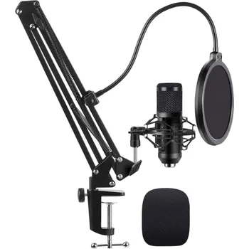 Mikrofon Verk 27599 Profesionální studiový mikrofon s držákem, USB, BM800 2.0M