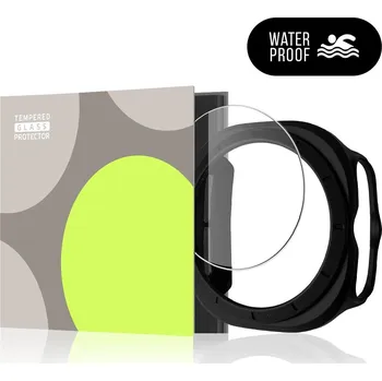 Příslušenství k chytrým hodinkám Tempered Glass Protector pro Samsung Galaxy Watch Ultra 47mm, voděodolné + sportovní pouzdro