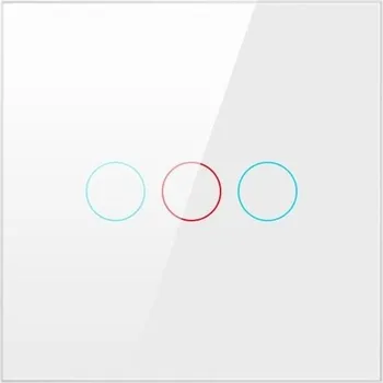 vypínač AVATTO LZTS02-EU-220V Zigbee switch, bílý (3-gang, No Neutral)