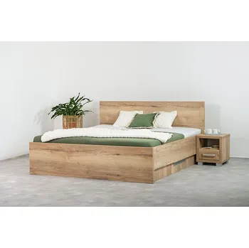 Postel Ahorn Lerici s úložným prostorem Délka [cm]: 200, Šířka [cm]: 140