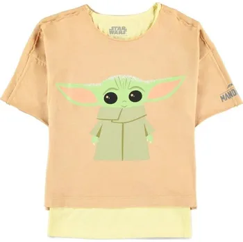 Pánské tričko Star Wars - The Mandalorian - The Child - dětské tričko 146-152 cm
