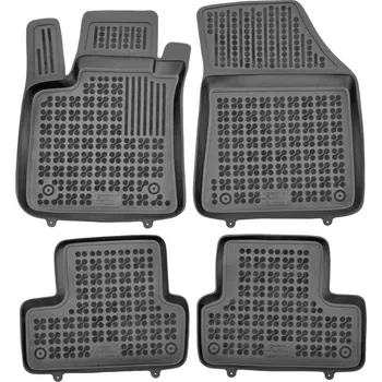 autokoberec Rezaw-Plast gumové koberečky černé s vyšším okrajem Renault Mégane 16- sada 4 ks