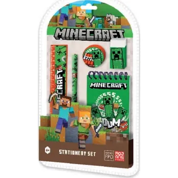 CurePink Minecraft: Creeper Boom - Školní sada