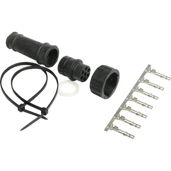 Přívěs k motorovému vozidlu WAS bajonet 7-PIN, 2x vývod na kabel