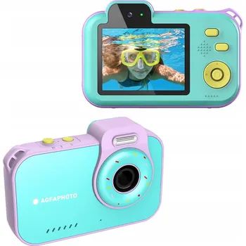 Digitální kompakt Digitální fotoaparát AgfaPhoto Realikids Cam Waterproof 2 modrý
