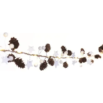 LAALU Světelný řetěz LED - s ozdobami, 1,7 m