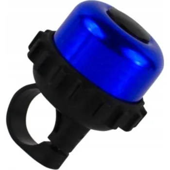Zvonek na kolo Cyklistický zvonek na řídítka Veloxo Twist modrý otočný - připevnění šroubem