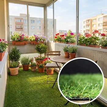 Koberec Umělá tráva Camilla, na míru, šíře 4m, zelená, Betap - 1 rok na vrácení + DOPRAVA ZDARMA k Vám i zpět