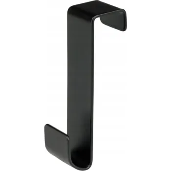 Věšák LIVARNO home – Sada 6 háčků na dveře (ČERNÁ)